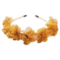 Good Quantiy Gauze Fabric Headband Beautiful Flower Fashion Hair Band Hoop Clip for Girl